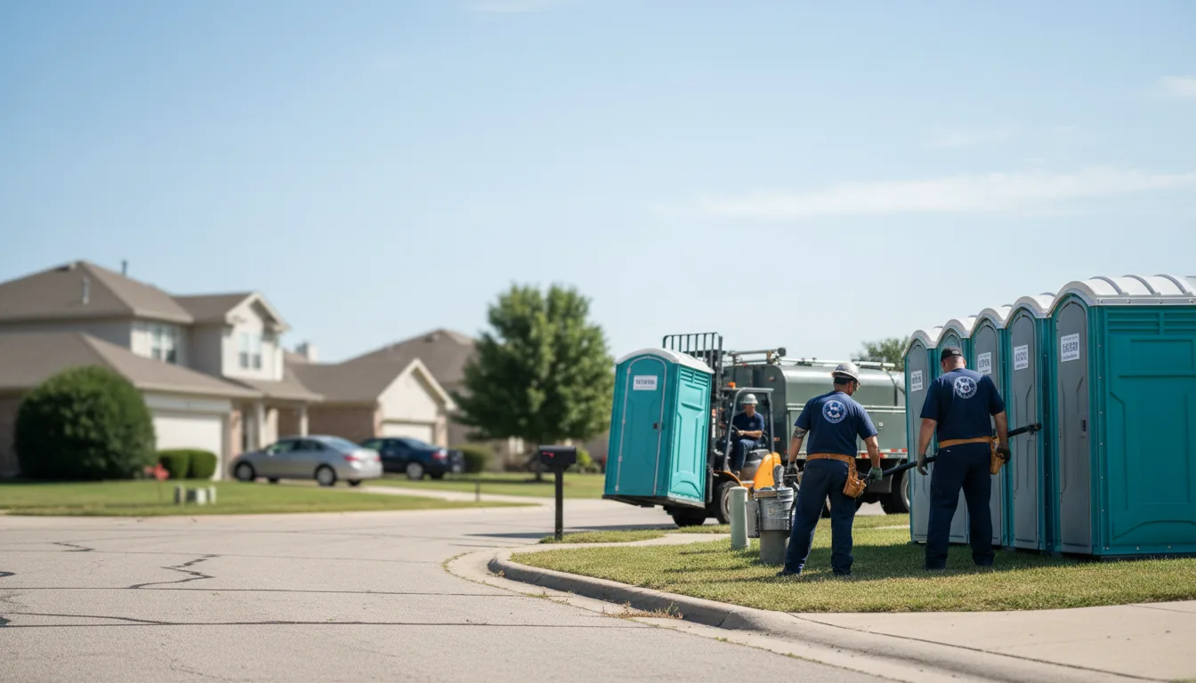 Porta Potty Rental in New Berlinville, PA near me